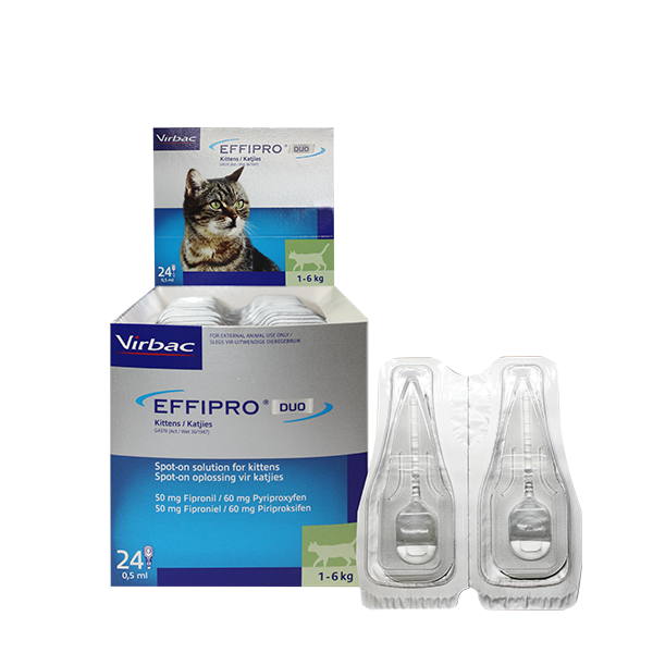 FLEAS TICKS Effipro Spot On For Cats Virbac South Africa